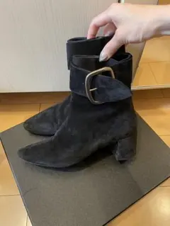 SAINT LAURENT スエード ブーティ ブラック　Joplinのサムネイル