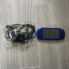 H*田様 【ジャンク品】Sony PSP-2000 本体 青 充電ケーブル付き