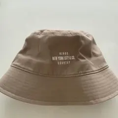 HIDE TRADING PRODUCT ベージュ バケットハット　アウトドア