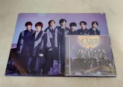 なにわ男子 TheAnswer 初回限定盤① 特典付き CD Blu-ray