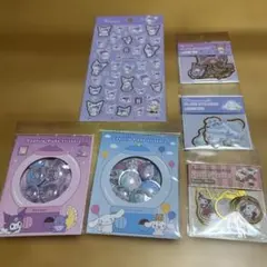 正規品　カプセルフレークステッカーズ　サンリオシール まとめ売り