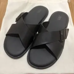 未使用ZARA メンズ クリスクロスストラップ サンダル - メルカリ