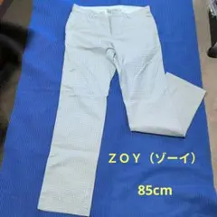 ＺＯＹ（ゾーイ） メンズゴルフパンツ グレー ギンガムチェック柄　85cmのサムネイル
