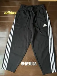 adidasアディダス☆ルーズフィット・ワイドレッグ９分丈パンツ☆未使用品のサムネイル