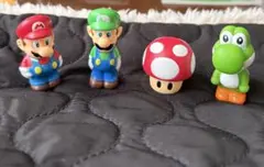 スーパーマリオ ルイージヨッシーキノコミニ フィギュアセット