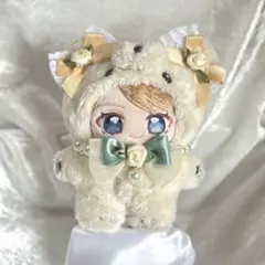 いつぬい ぬい服 ミニ リボンスタイ ヘアゴム 3点 グリーン イエロー