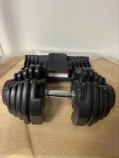 アジャスタブル可変ダンベル　約40kg その① アジャスタブル可変ダンベル 約40kg その① - メルカリ