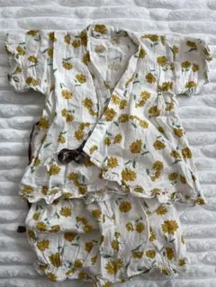 浴衣　甚平　ベビーキッズ　女の子　90