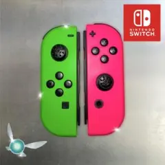 【Switch】スイッチ ジョイコン Switch ネオングリーン ネオンピンク