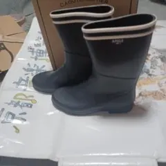 AIGLE レインブーツ ネイビー 39サイズ