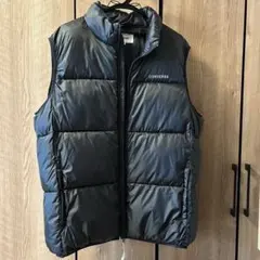 【CONVERSE】ポリリップ 切替中綿ベスト 大きいサイズ