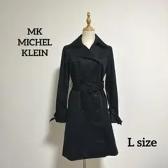 【MK MICHEL KLEIN】トレンチコート【40】ブラック