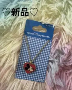 ディズニーランド♡レトロ♡ミッキー ♡ハートネックレス