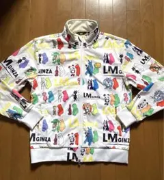 ラウドマウスLM銀座限定アニマル柄ソフトシェル長袖ウォームジャージLL