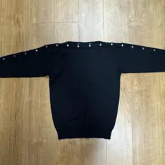 MICHEL KLEIN レディース ニット セーター M 黒