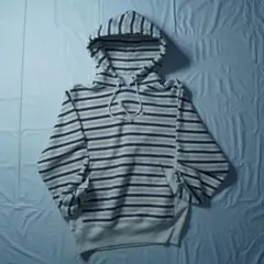 【抜群のいなたさ】Champion リバースウィーブ マルチボーダー フーディ