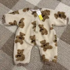 ベビーサイズ 6〜9M くまモコモコ　ロンパース　アウター