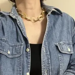 ヴィンテージ VINTAGE スクエア リンク チェーン ブレスレット