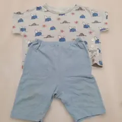 UNIQLO　ユニクロ　スヌーピー ベビーパジャマセット　寝巻き　80　夏