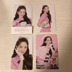 少女時代 ユナ YOONITEフォトカードセット 4枚入り トレカ