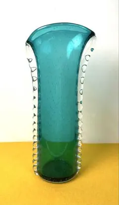 Vintage Murano Glass ガラス 花器 花瓶 大型 詳細不明のサムネイル