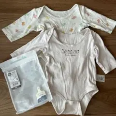 ロンパース　長袖　肌着　70