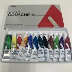 ホルベイン アクリリック アクリルガッシュ 13色セット パレット 筆