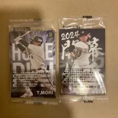 新品未開封！カルビー　プロ野球チップス　2024年　第1弾　第2弾　計16枚