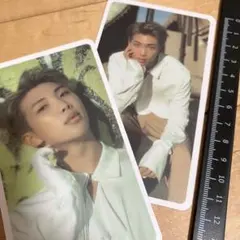 ナムジュン　RM 両面フォトカード　2枚　DICON ラプモン