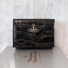 Vivienne Westwood 三つ折り財布 ブラック 165VW765 - メルカリ