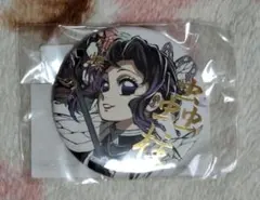 鬼滅の刃 幕間画WEBSHOPくじ 蟲柱 胡蝶しのぶ E賞 箔押し缶バッジ A