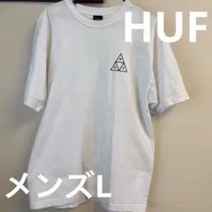 HUF 半袖Tシャツ ホワイト メンズ　L