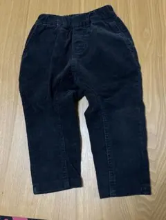 MARKETY'S BIG FIELD 黒 コーデュロイパンツ