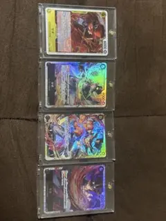 ワンピースカード サボ４枚セット