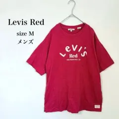 リーバイスレッド◇刺繍ロゴ Tシャツ 赤 レッド アメカジ ストリート Mのサムネイル
