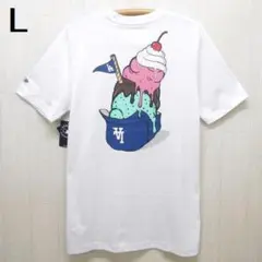 ニューエラ ロサンゼルス ドジャース アイスクリーム 半袖Tシャツ L ホワイトのサムネイル