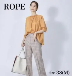 ROPE 半袖 ブラウス オレンジ 38(M)のサムネイル