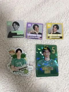 広島サンダーズ 井上慎一朗 選手 ランダムステッカー ランダムカード