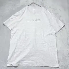 Lian リアン バックプリント Tシャツ フリーグレー 綿99% ストリートのサムネイル