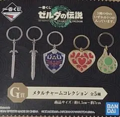 一番くじ ゼルダの伝説 ティアーズ オブ ザ キングダム　メタルチャーム　全種