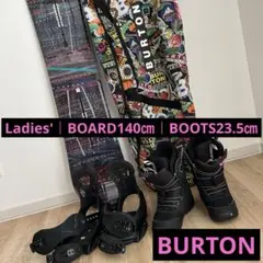 美品 バートン レディース スノーボード 板 バインディング ブーツ バッグ