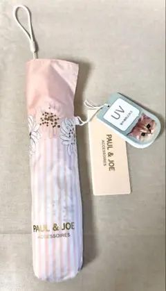PAUL & JOE ACCESSOIRES 折りたたみ傘 軽量　ピンクのサムネイル
