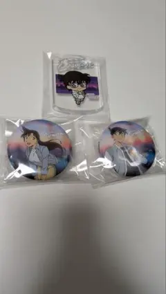 名探偵コナン　SEGAラッキーくじ　3点セット　江戸川コナン　工藤新一　毛利蘭