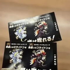 ポケモン　スカーレット　バイオレット　ミライドン　コライドン　色違い