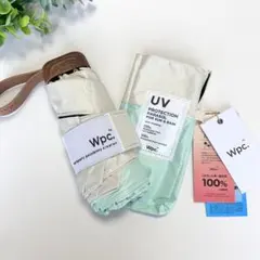 Wpc. 折りたたみ傘 晴雨兼用 日傘 tiny ワールドパーティー 傘