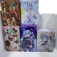 初音ミクプライズまとめ売り　雪ミク　クロミ　チロル　ほおずき　ヴィンテージドール