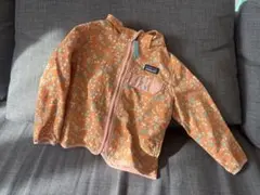【美品】patagoniaパーカー/2T/オレンジ