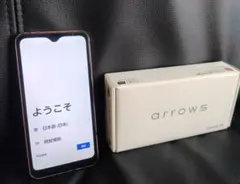 お得！arrows We FCG01 中古 ローズゴールド*キズあり