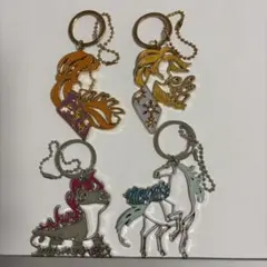 ディズニー アナ雪 キーホルダー4個セット