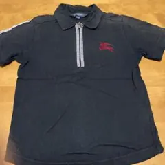 バーバリー　 黒 ポロシャツ 120A